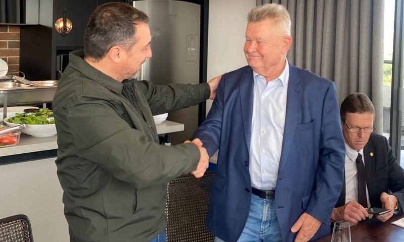 Ex-prefeito de Joinville confirmou com entusiasmo sua participa&ccedil;&atilde;o nestas elei&ccedil;&otilde;es. – Foto: Divulga&ccedil;&atilde;o