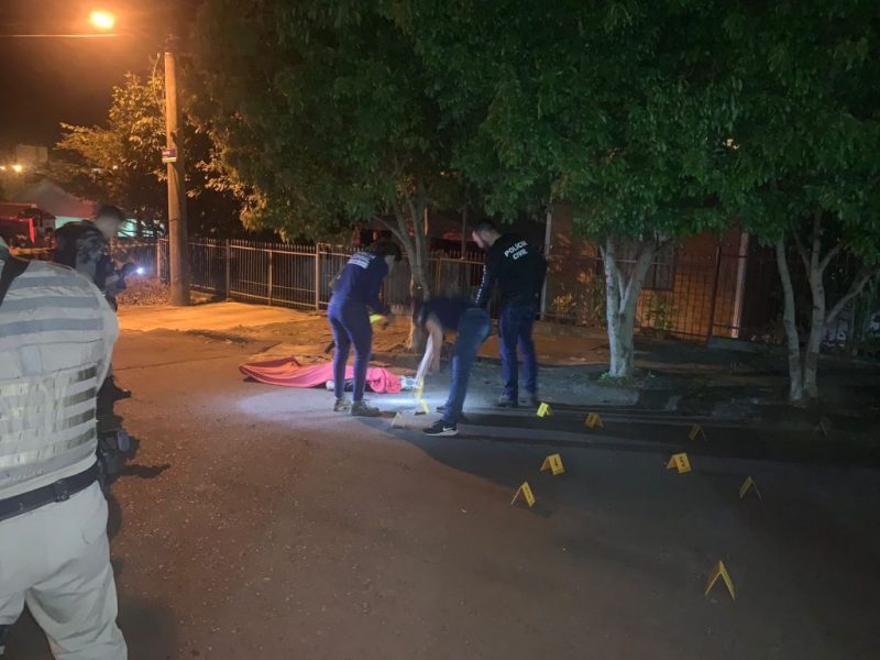 Jovem estava ao lado da namorada – Foto: Bruno Reinehr/R&aacute;dio Uirapuru/ND