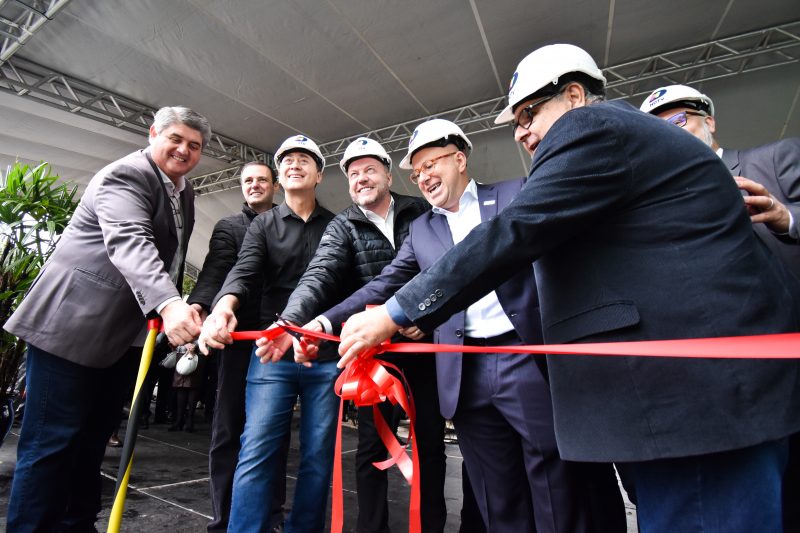 Inaugura&ccedil;&atilde;o ocorreu nesta ter&ccedil;a-feira em Piratuba – Foto: Ang&eacute;lica L&uuml;ersen/Especial/ND