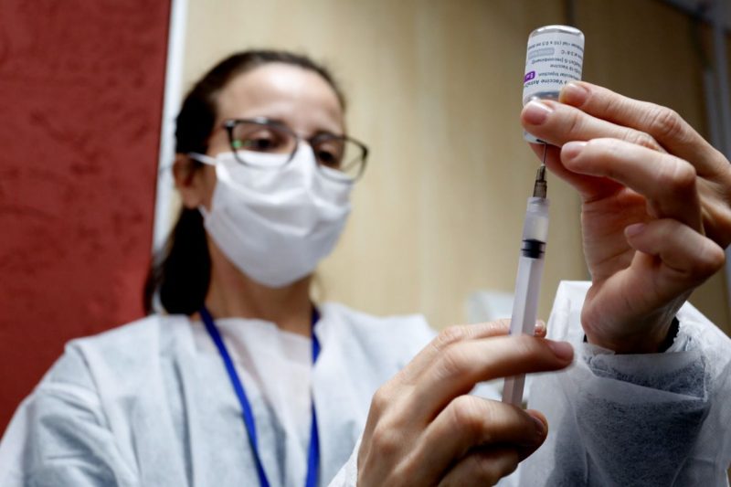 Ação de vacinação em Joinville