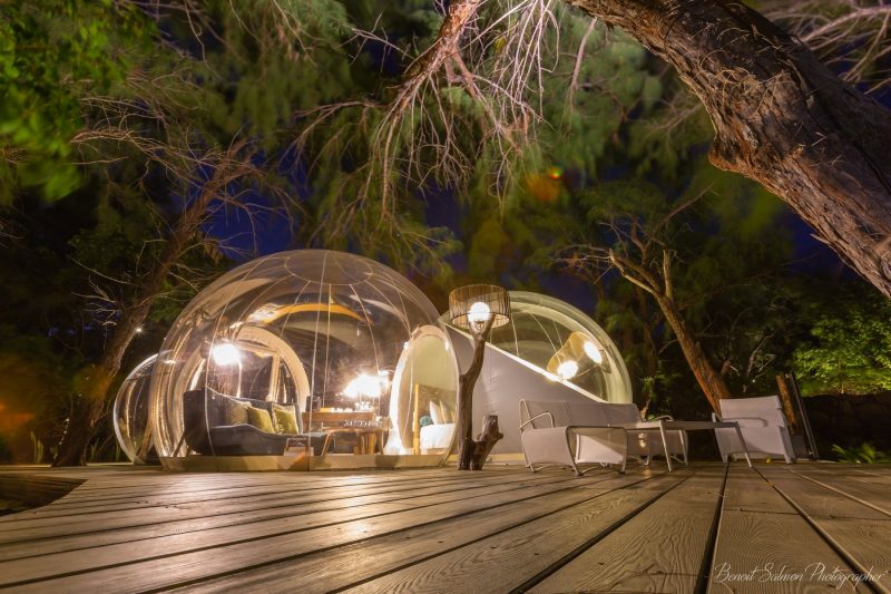 Super bolha que está localizada em Urubici, na Serra de Santa Catarina – Foto: Benoit Salmon/Zion Blubble Glamping/Divulgação/ND