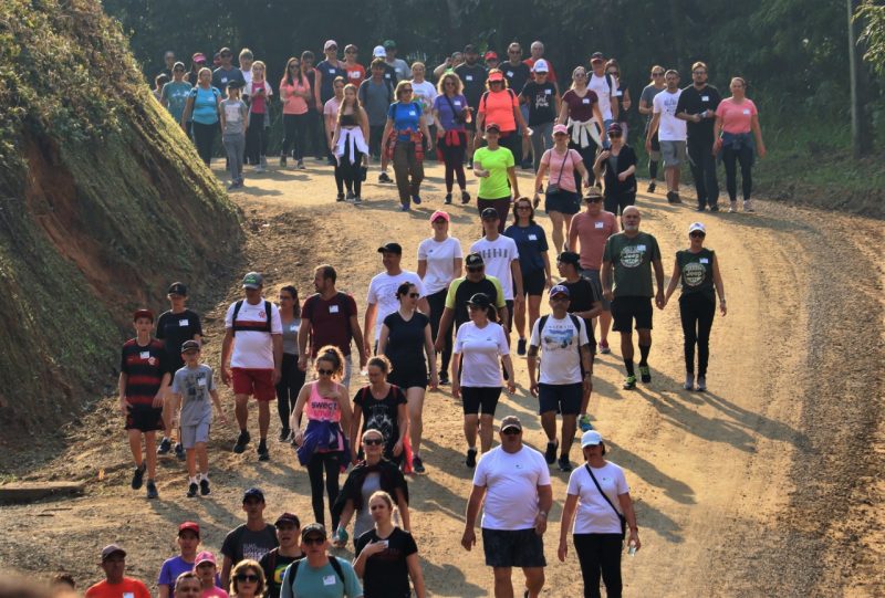 A caminhada acontece em 20 de agosto e as inscrições são gratuitas e disponíveis para ciclistas também