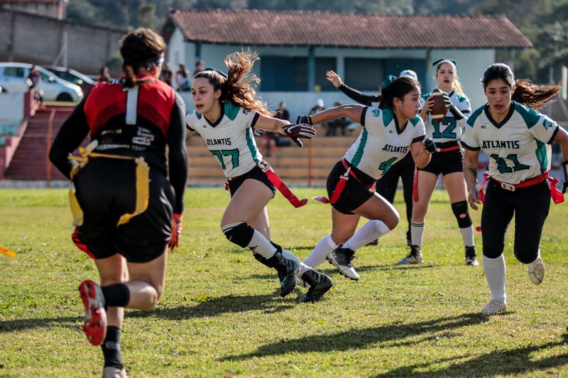 Equipe feminina de Flag Football de Florianópolis é a 4ª melhor do país