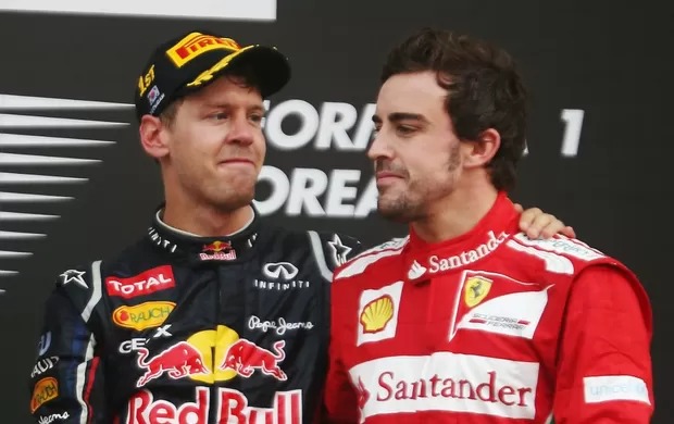 Duas lendas que fizeram hist&oacute;ria na F1 – Foto: F1