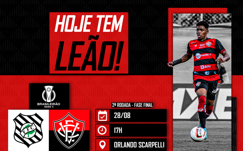 Vit&oacute;ria encara esta partida como mais uma decis&atilde;o para o acesso – Foto: Vit&oacute;ria/divulga&ccedil;&atilde;o/ND