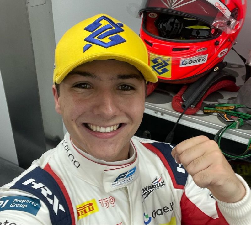 Enzo Fitipaldi ap&oacute;s a corrida da B&eacute;lgica – Foto: Enzo Fitipaldi