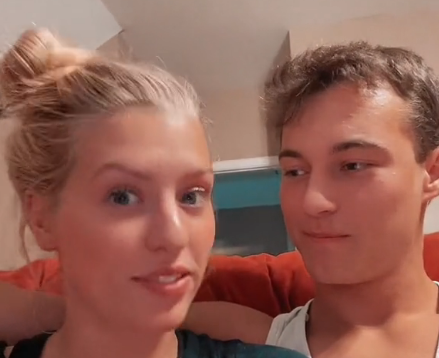 Em v&iacute;deo explicando motivo de n&atilde;o se beijarem, o namorado da jovem afirma querer “casar com essa garota” – Foto: Reprodu&ccedil;&atilde;o/TikTok/Divulga&ccedil;&atilde;o/ND