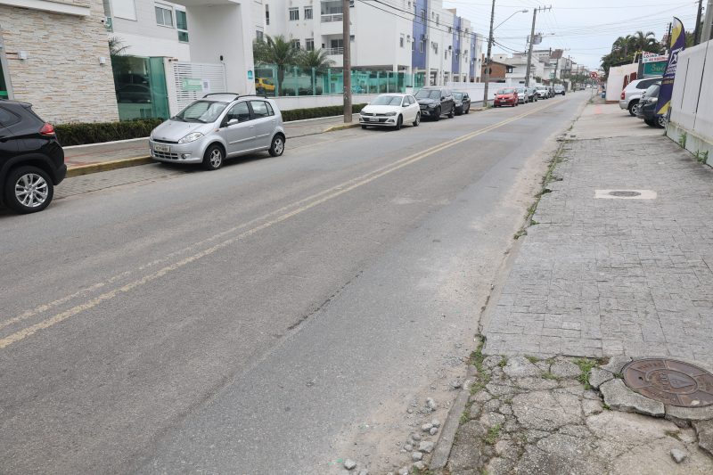 Ordem de Servi&ccedil;o Drenagem e Pavimenta&ccedil;&atilde;o Asf&aacute;ltica da Rua M&aacute;rio Lacombe, em Canasvieiras – Foto: Cristiano Andujar/Divulga&ccedil;&atilde;o/ND