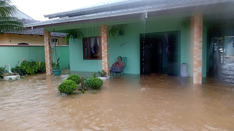 temporais em joinville