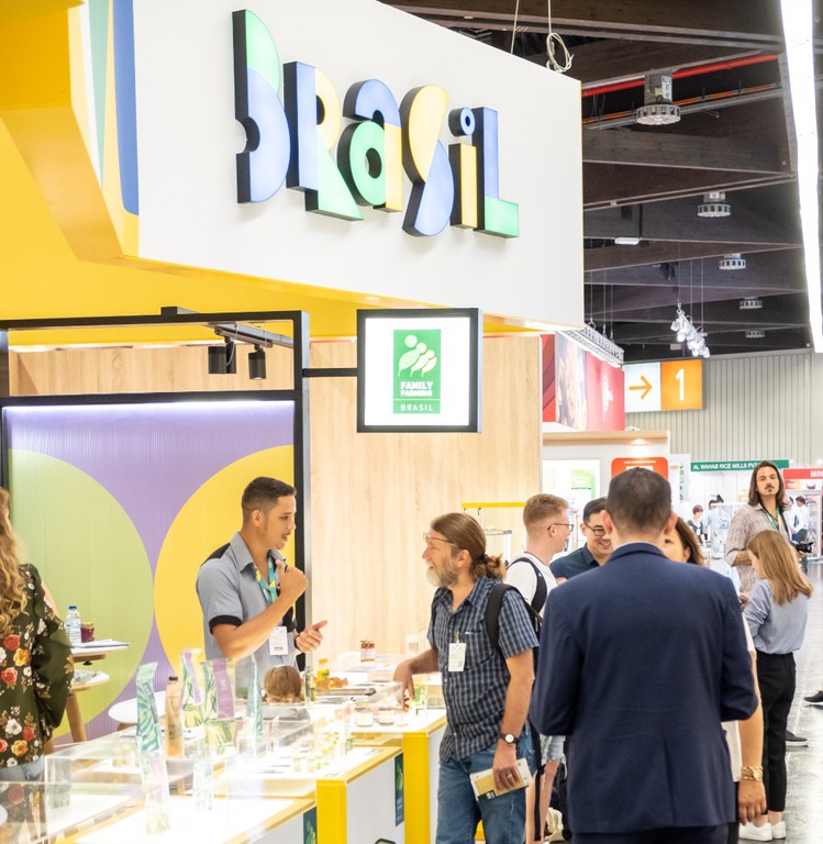 A Biofach 2022 foi realizada em julho, em Nuremberg (Alemanha) – Foto: Thomas Geiger/MAPA/ND