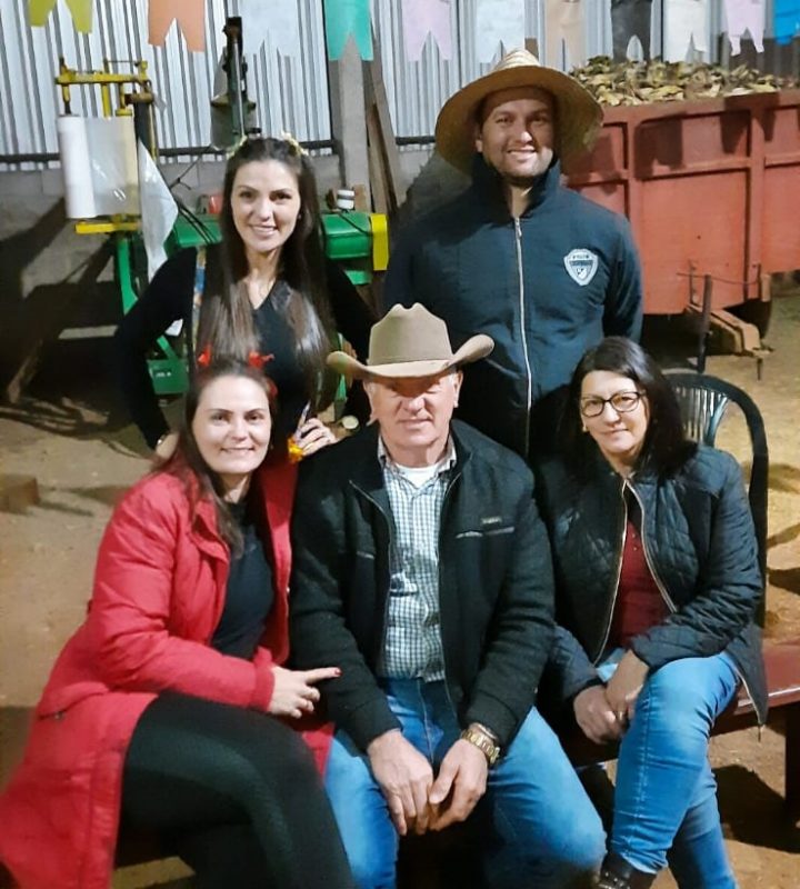 Fam&iacute;lia &eacute; do interior de Xaxim. – Foto: Arquivo Pessoal/Divulga&ccedil;&atilde;o/ND