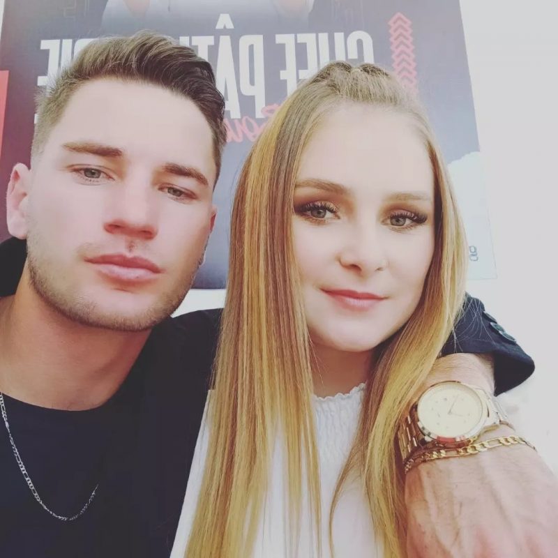 Gean e Maiane eram namorados e estavam no ve&iacute;culo de Irine&oacute;polis – Foto: Reprodu&ccedil;&atilde;o/Internet