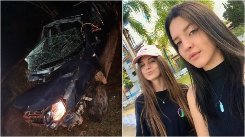 Duas amigas morreram em grave acidente ap&oacute;s sair para comemorar anivers&aacute;rio de uma delas – Foto: Foto: PRF/ RicMais