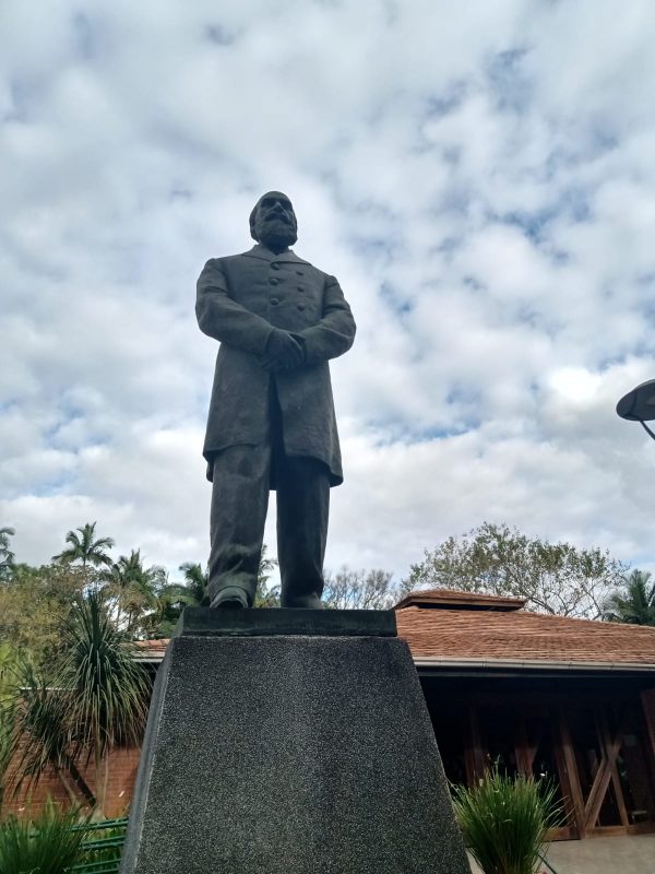 Dr. Hermann Bruno Otto Blumenau, fundador de Blumenau. – Foto: Raquel Bauer/ND