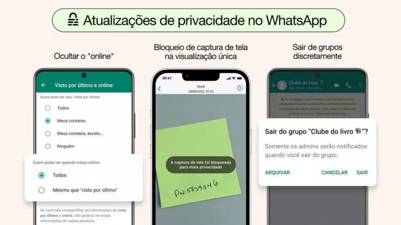 WhatsApp anunciou mudanças