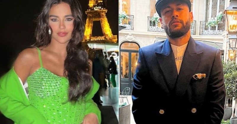 Brenda Pavanelli e Neymar: internautas apontam semelhan&ccedil;a com Bruna Marquezine – Foto: Reprodu&ccedil;&atilde;o