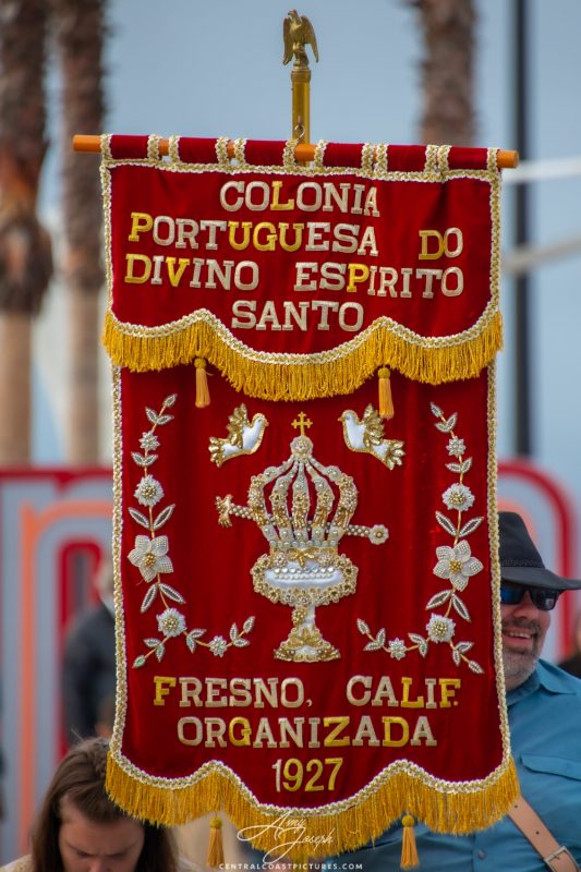 Bandeira do Divino em Fresno, na Calif&oacute;rnia (EUA) – Foto: Amy Joseph/Divulga&ccedil;&atilde;o/ND