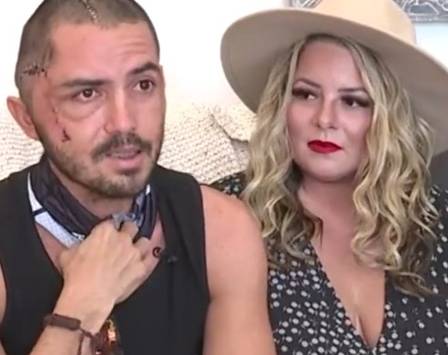 Juan Carlos La Verde e a esposa, Christine – Foto: Reprodu&ccedil;&atilde;o/Twitter