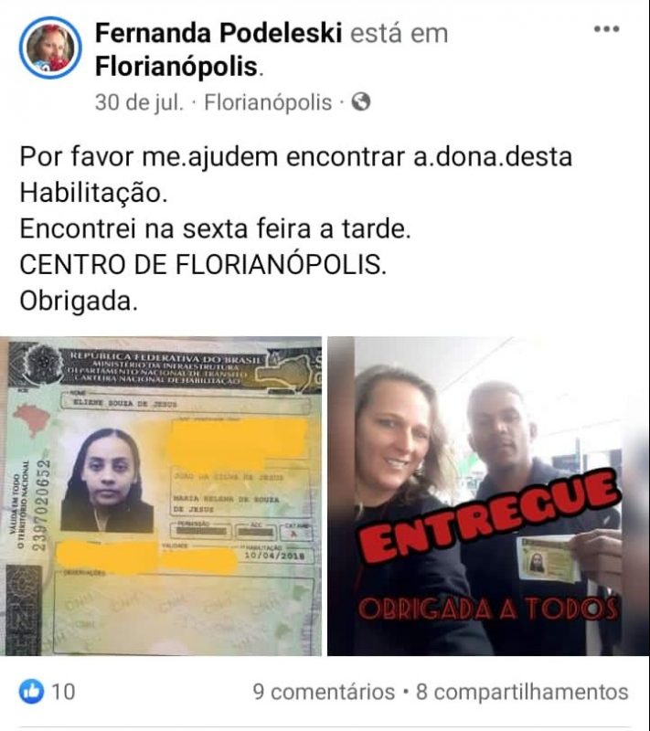 Fernanda conta que teve “livramento” depois de boa a&ccedil;&atilde;o – Foto: Internet/Reprodu&ccedil;&atilde;o/ND