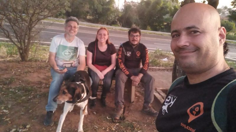 Fam&iacute;lia contratou empresa especializada em busca de pets perdidos – Foto: Jos&eacute; Eduardo Guizzardi/Divulga&ccedil;&atilde;o ND