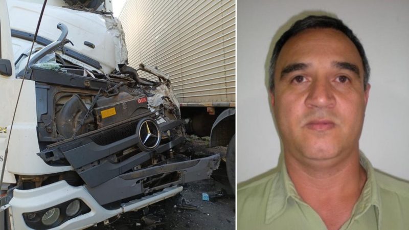 Claudecir morreu no local do acidente – Foto: Bombeiros/Arquivo Pessoal/ND