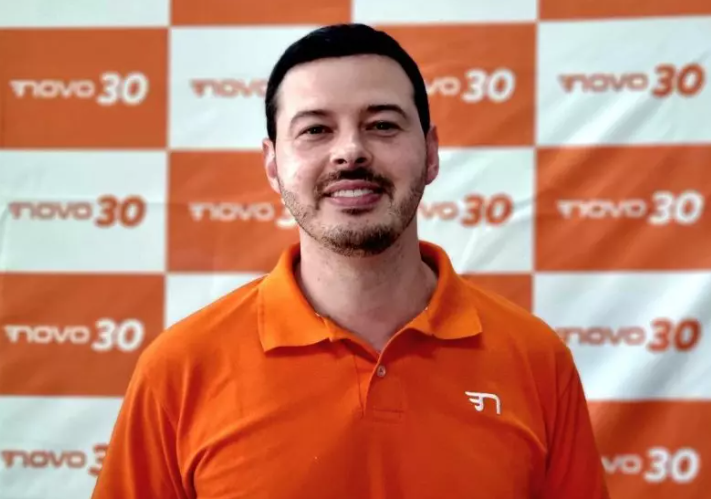 Ricardo Althoff &eacute; empres&aacute;rio do Sul de SC e pela primeira vez disputa uma elei&ccedil;&atilde;o como candidato a vice-governador. – Foto: Divulga&ccedil;&atilde;o