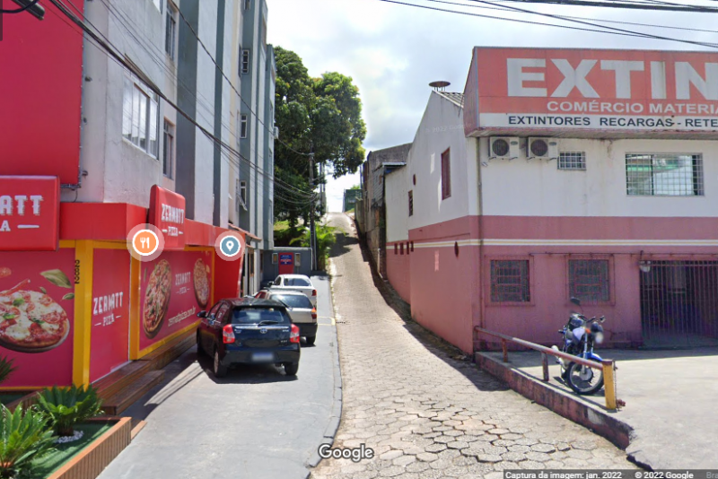 Barulhos foram ouvidos por vizinhos na noite anterior – Foto: Google Maps/Reprodu&ccedil;&atilde;o/ND