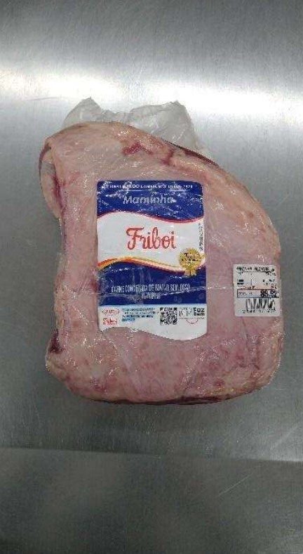Homem furtou peda&ccedil;o de carne em mercado de Blumenau. – Foto: Divulga&ccedil;&atilde;o/Pol&iacute;cia Militar/ND