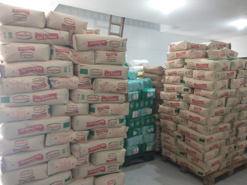 Carga de farinha furtada em Tijucas &eacute; encontrada em Itaja&iacute; dois dias depois – Foto: Pol&iacute;cia Civil/Divulga&ccedil;&atilde;o/ND