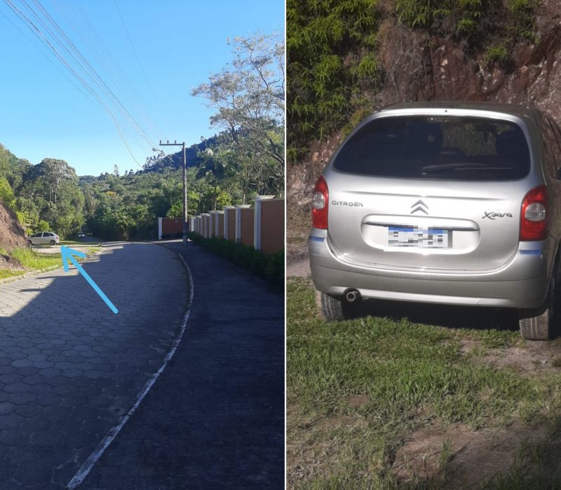 Carro de Claudionor Barbosa foi encontrado em Bigua&ccedil;u – Foto: Arquivo pessoal/Divulga&ccedil;&atilde;o/ND