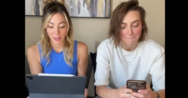 namoradas revelam resultado do dna