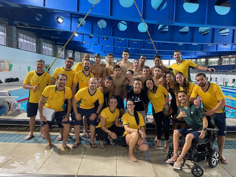 Catarina Martins junto com a sele&ccedil;&atilde;o juvenil paral&iacute;mpica – Foto: Catarina Martins