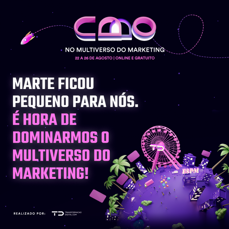 Learn about the history and experience of the most famous professionals in Brazil and the world in the world's largest companies - Photo: CMO Summit