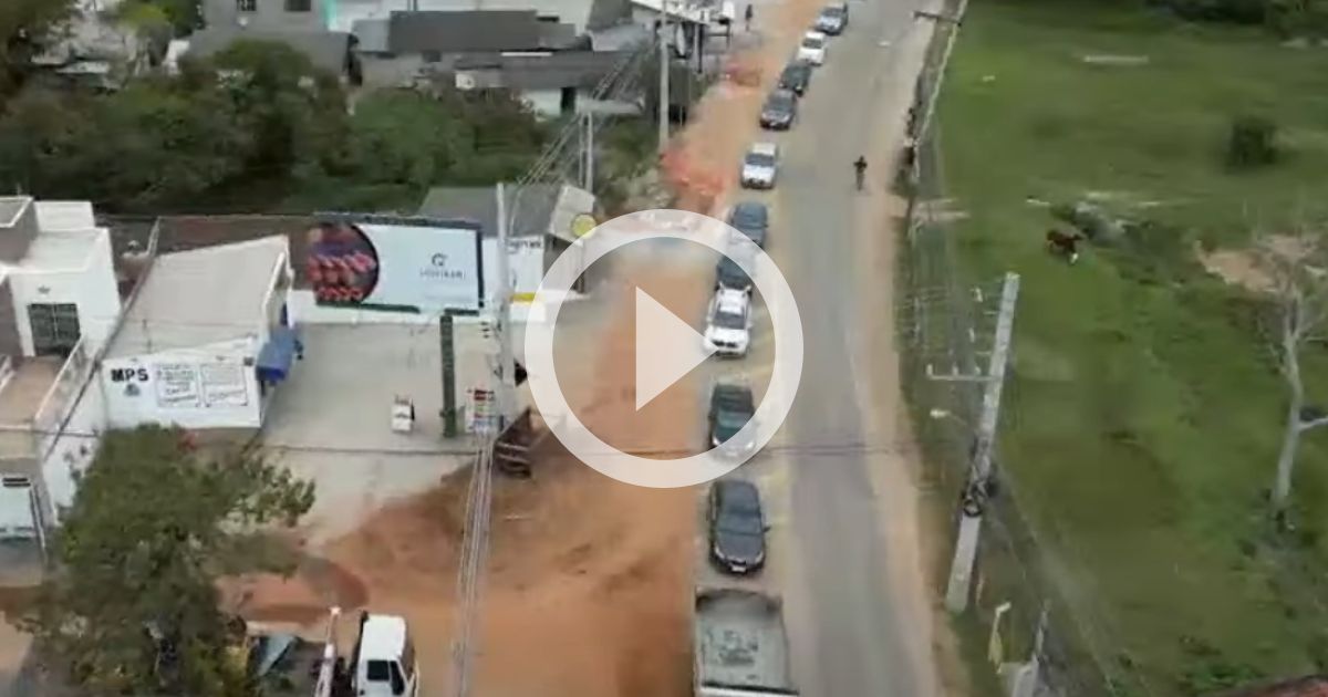 V Deo Obras De Revitaliza O Na Sc Causam Transtornos No Tr Nsito