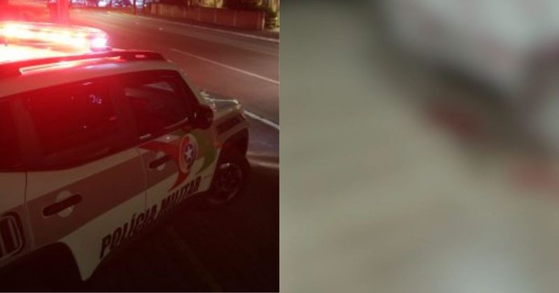 V&Iacute;DEO: Rastro de sangue exp&otilde;e ataque brutal de ex contra mulher em SC – Foto: Divulga&ccedil;&atilde;o/ND/Reprodu&ccedil;&atilde;o