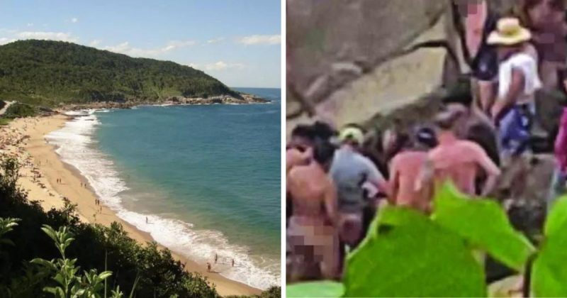Vereador quer descaracterizar “motel ao ar livre” como praia de naturalismo em Balne&aacute;rio Cambori&uacute; – Foto: Reprodu&ccedil;&atilde;o/ND