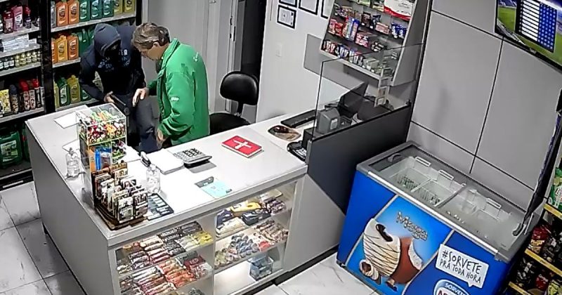 Assalto ocorreu na noite desta ter&ccedil;a-feira (16) – Foto: Reprodu&ccedil;&atilde;o/ND