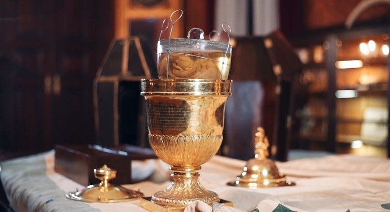 Essa ser&aacute; a primeira vez em 187 anos que o &oacute;rg&atilde;o de dom Pedro 1&ordm; deixa Portugal – Foto: Irmandade da Lapa/Reprodu&ccedil;&atilde;o/ND