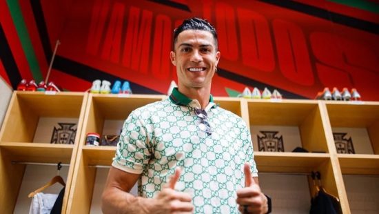 Passe de Talisca para Cristiano Ronaldo bisar frente ao Al Adalah: veja o  lance - O diário de CR7 - Jornal Record