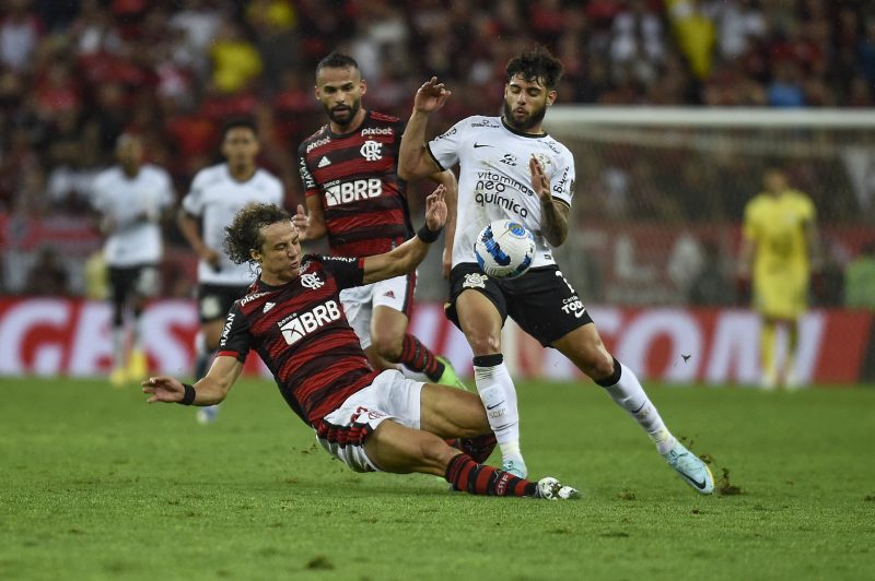Flamengo x Corinthians pela&nbsp; Copa Libertadores – Foto: Marcelo Cortes/C.R Flamengo