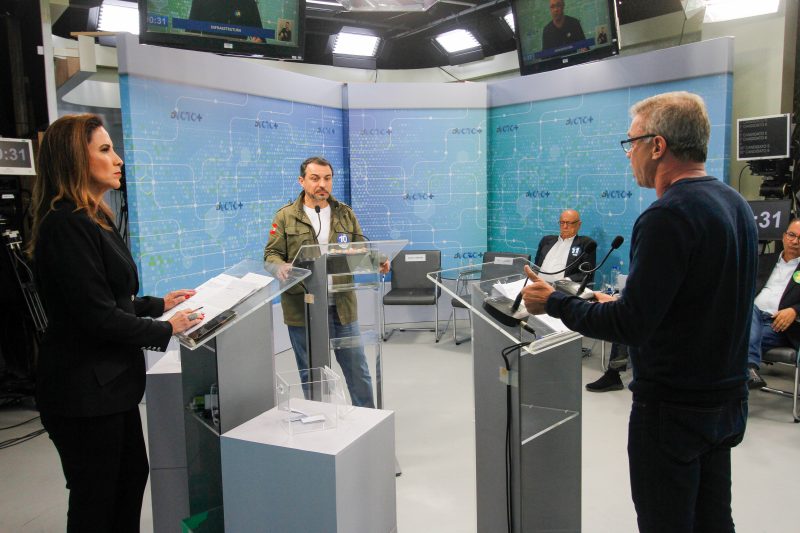 Debate foi promovido pelo Grupo ND com transmiss&atilde;o pelo ND+ – Foto: Leo Munhoz/ND