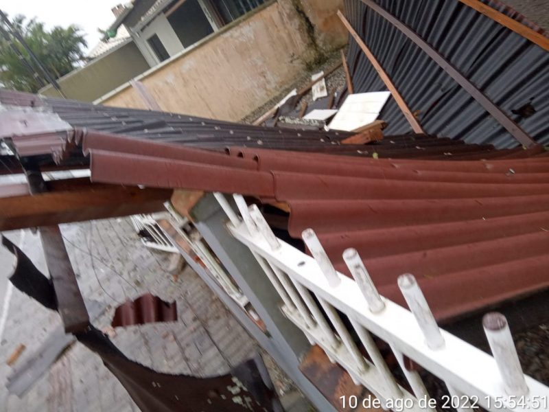 Foto: Defesa Civil de Balne&aacute;rio Barra do Sul/Divulga&ccedil;&atilde;o ND