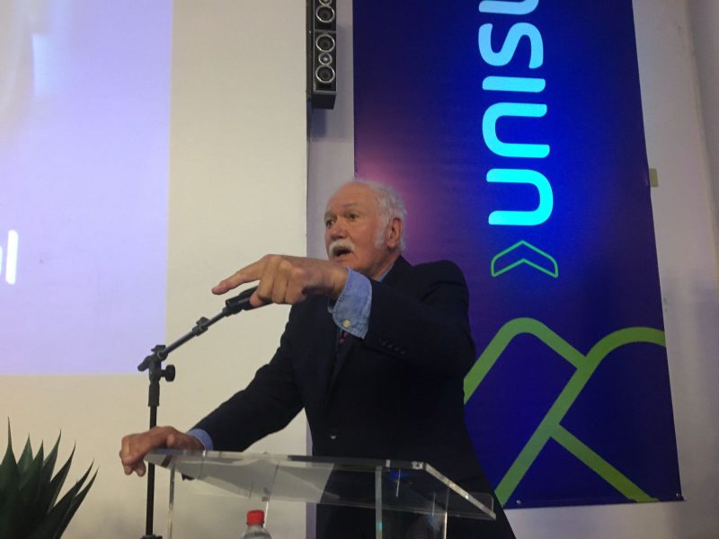 Benny Dembitzer &eacute; especialista no combate &agrave; fome e ganhou Nobel da Paz pela atua&ccedil;&atilde;o na preven&ccedil;&atilde;o de conflitos nucleares – Foto: Filipe Prado/ND