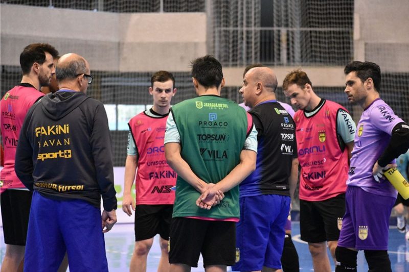 Jaragu&aacute; encara o Campo Mour&atilde;o neste domingo (7), na Arena Jaragu&aacute; – Foto: Paulinho Sauer/Divulga&ccedil;&atilde;o/ND