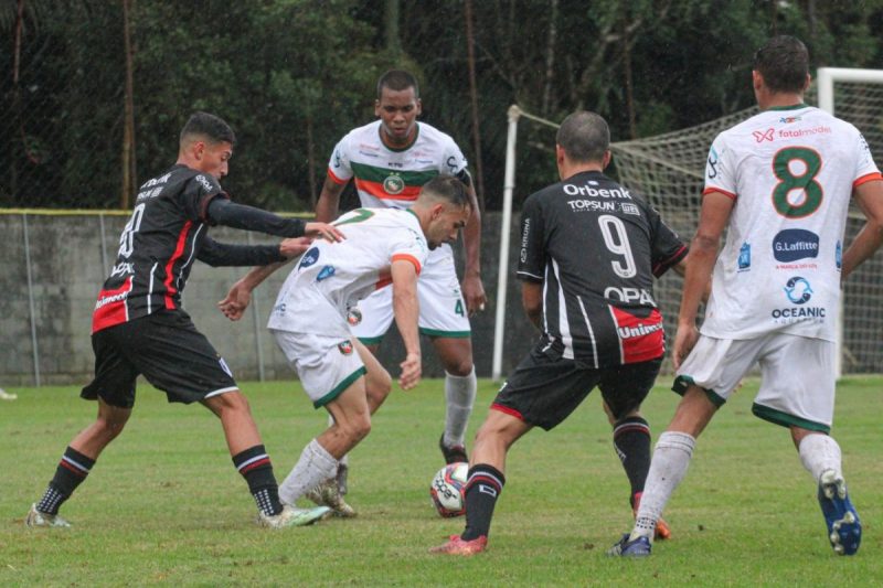 JEC estreou com derrota no Campeonato Catarinense Sub-20 – Foto: Thiago Borges/JEC/Divulga&ccedil;&atilde;o/ND