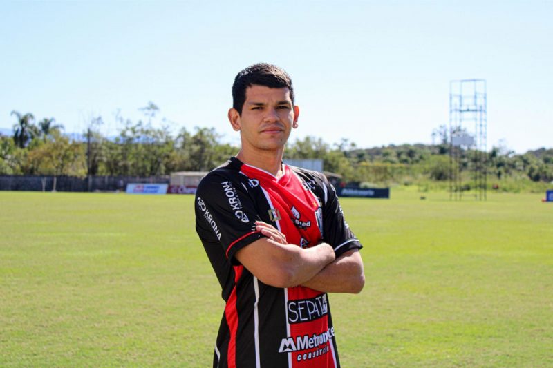 Lorran chega por empr&eacute;stimo do Ypiranga at&eacute; novembro – Foto: Thiago Borges/JEC/Divulga&ccedil;&atilde;o/ND