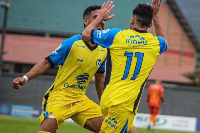 Na&ccedil;&atilde;o recebe o Crici&uacute;ma neste domingo (21), na Arena Joinville – Foto: Na&ccedil;&atilde;o Esportes/Divulga&ccedil;&atilde;o/ND