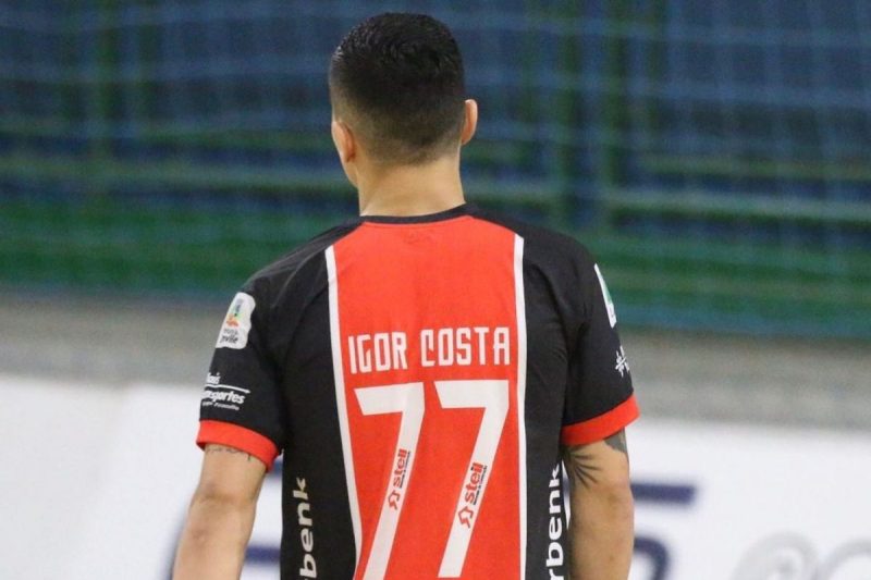 Igor Costa marcou o gol tricolor no empate que manteve a invencibilidade do time no Estadual – Foto: Arquivo/JEC Futsal/Divulga&ccedil;&atilde;o/ND