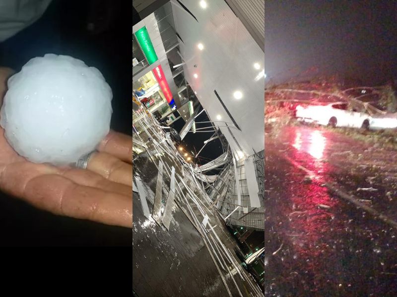 Para meteorologista, a tempestade no RS foi causada por um tornado – Foto: Reprodu&ccedil;&atilde;o/Internet/ND