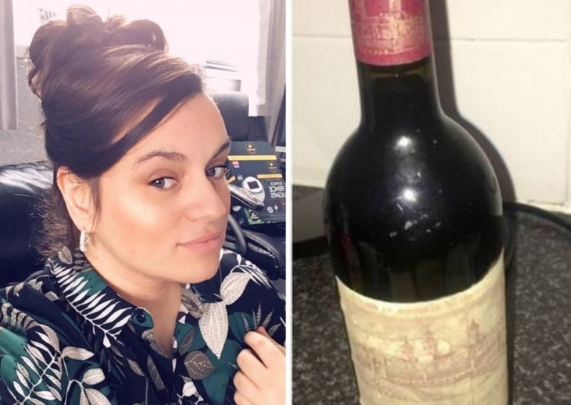 M&atilde;e ganha em bingo garrafa de mais de R$ 1100 – Foto: Kerry Carty/SWNS/Reprodu&ccedil;&atilde;o/ND